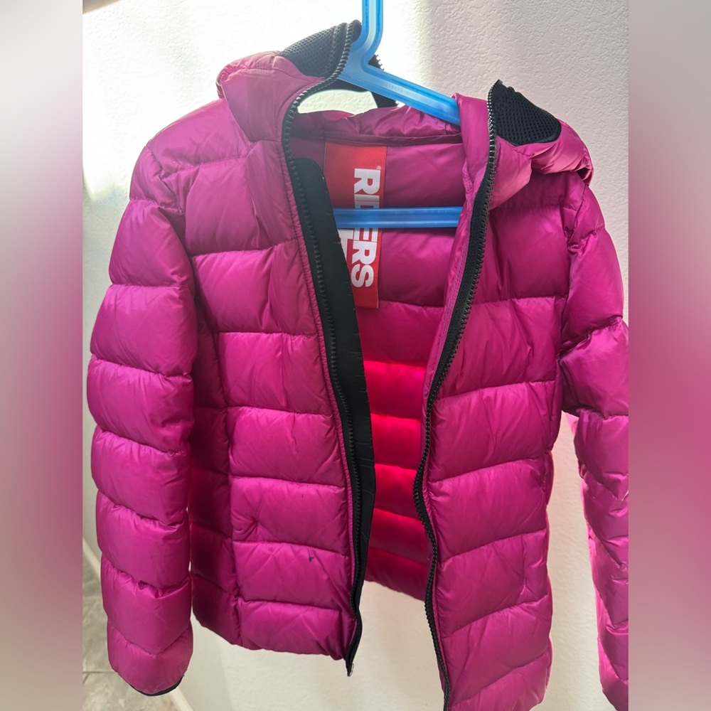 AI riders on the storm - nylon down jacket